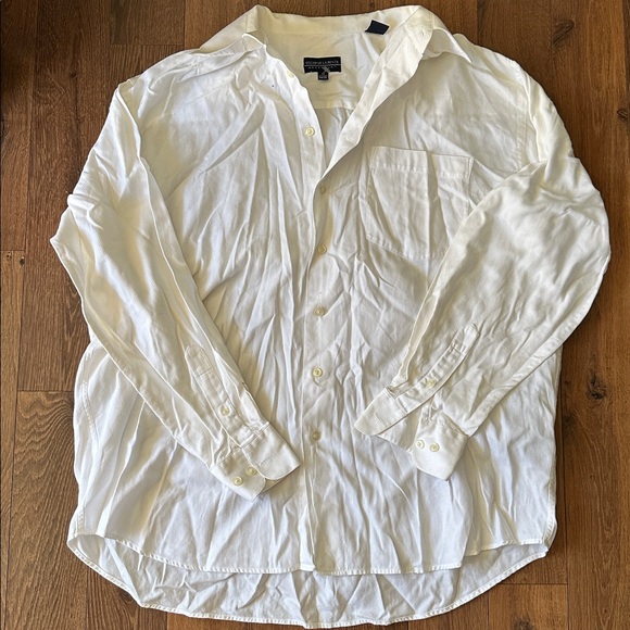 OSCAR DE LA RENTA 100% cotton button down 17 34/35 - Picture 2 of 8